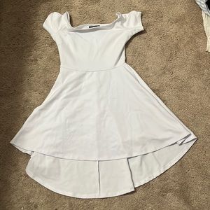 White high low dress!